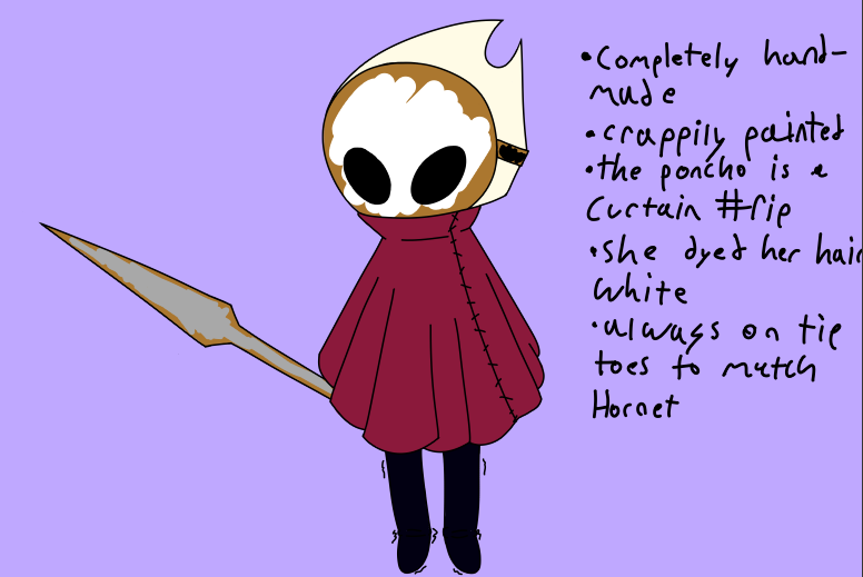 Mandy in a crappy hornet cosplay.